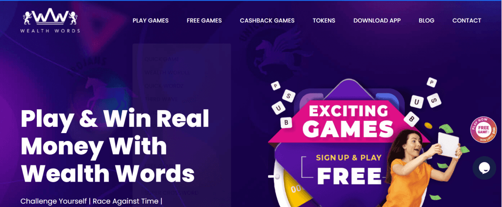 wealth words games that pays money