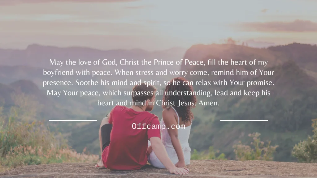 Short new week prayer for my boyfriend printable guide