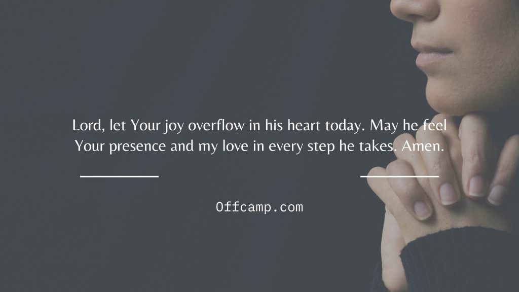 Powerful good morning prayer for him for strength