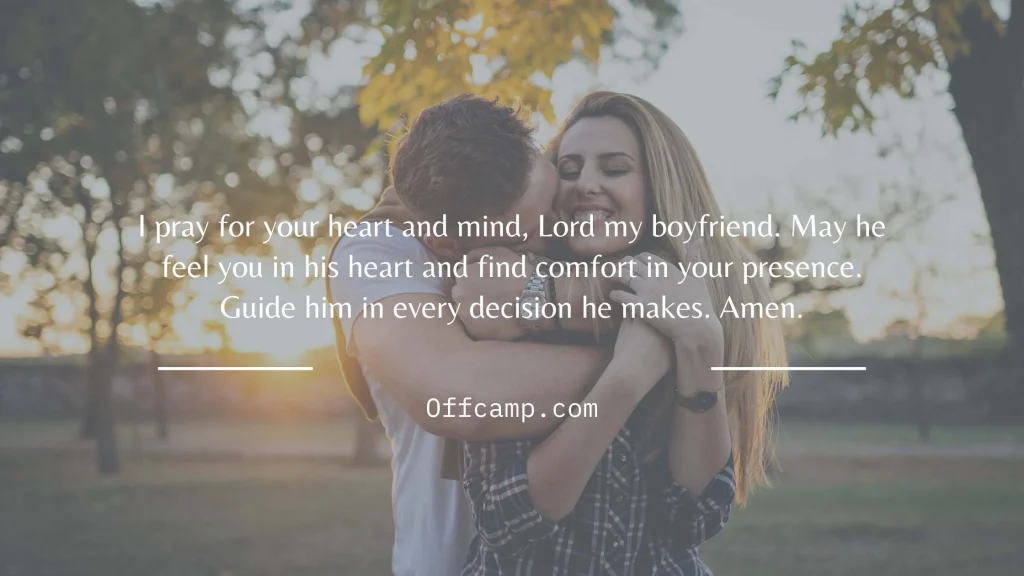Spiritual prayers for boyfriend’s success and happiness