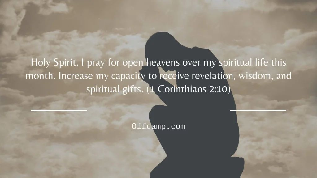 MFM prayer points for experiencing open heavens