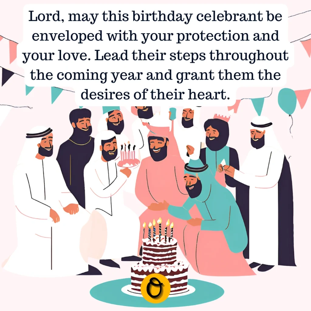 Woman reading a heartfelt prayer for birthday celebrant