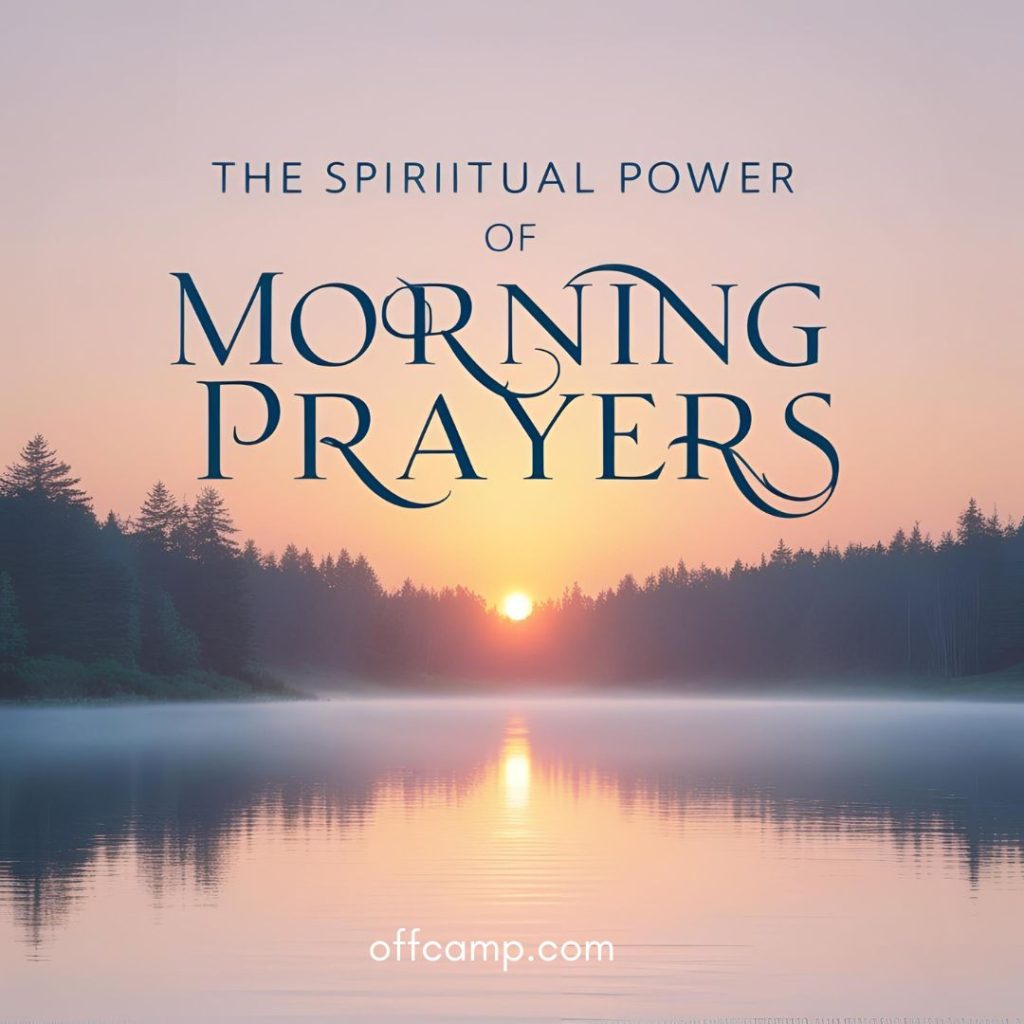 Morning devotional time with good morning prayers for your love