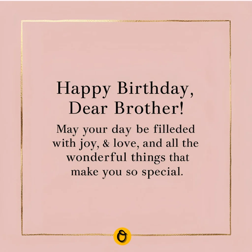Brothers celebrating with heart touching birthday wishes