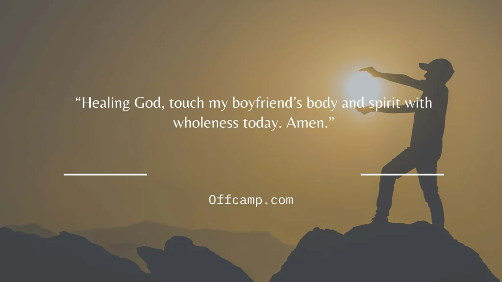 Daily morning prayer for my boyfriend strength