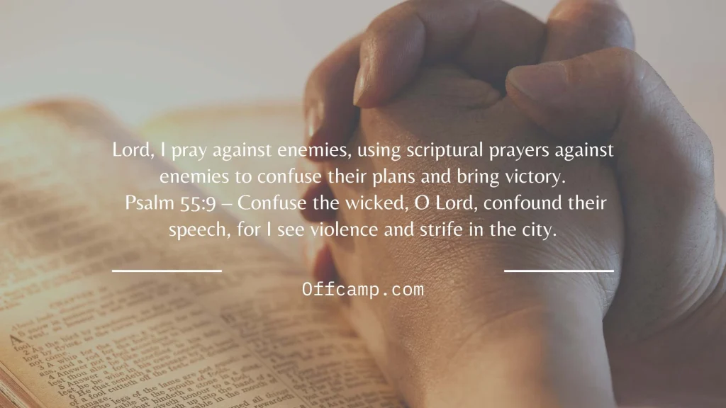 Midnight warfare prayer points with scriptures for breakthrough