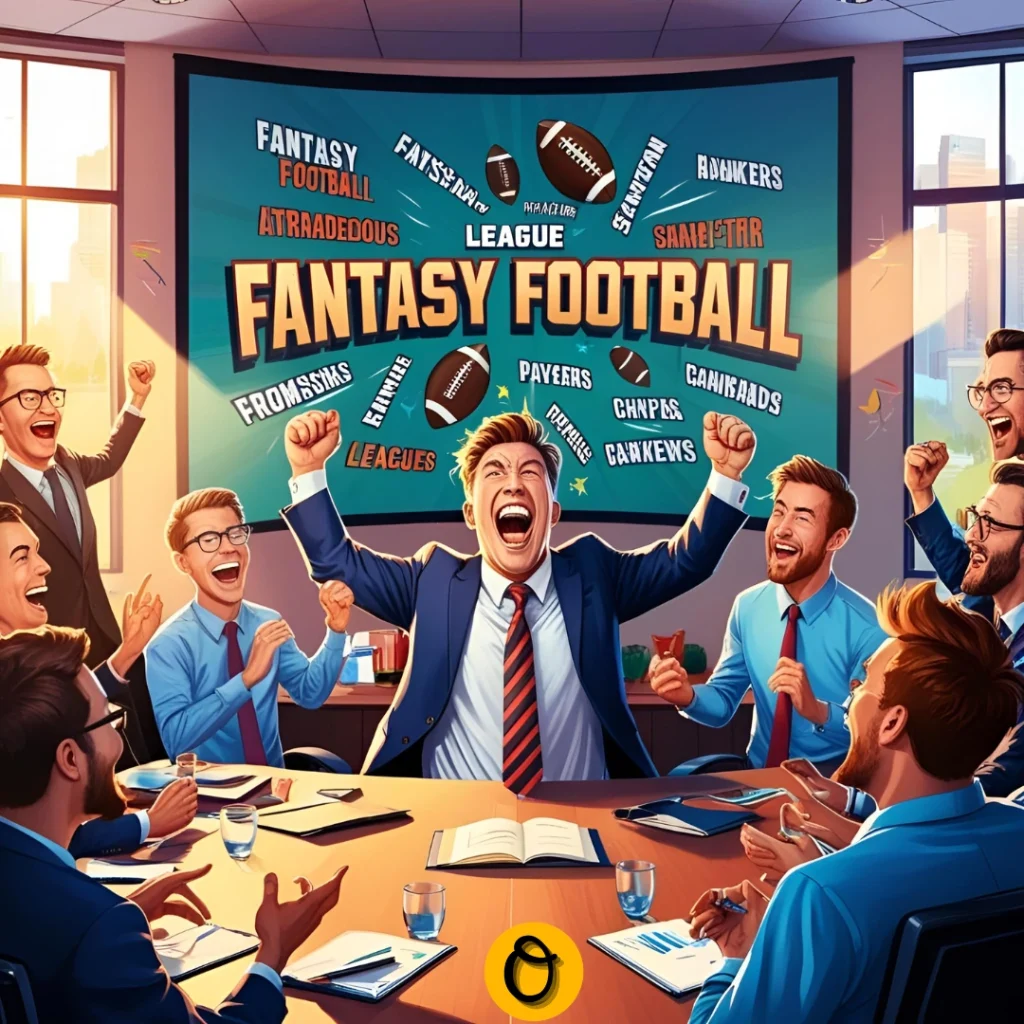 League commissioner laughing at perverted fantasy football names
