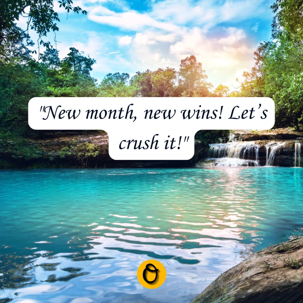 Cute happy new month messages for loved ones