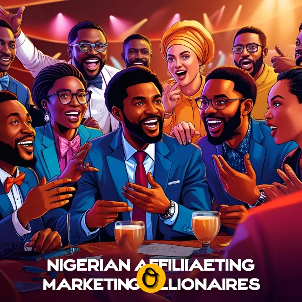 Nigerian affiliate marketing millionaires speaking at event