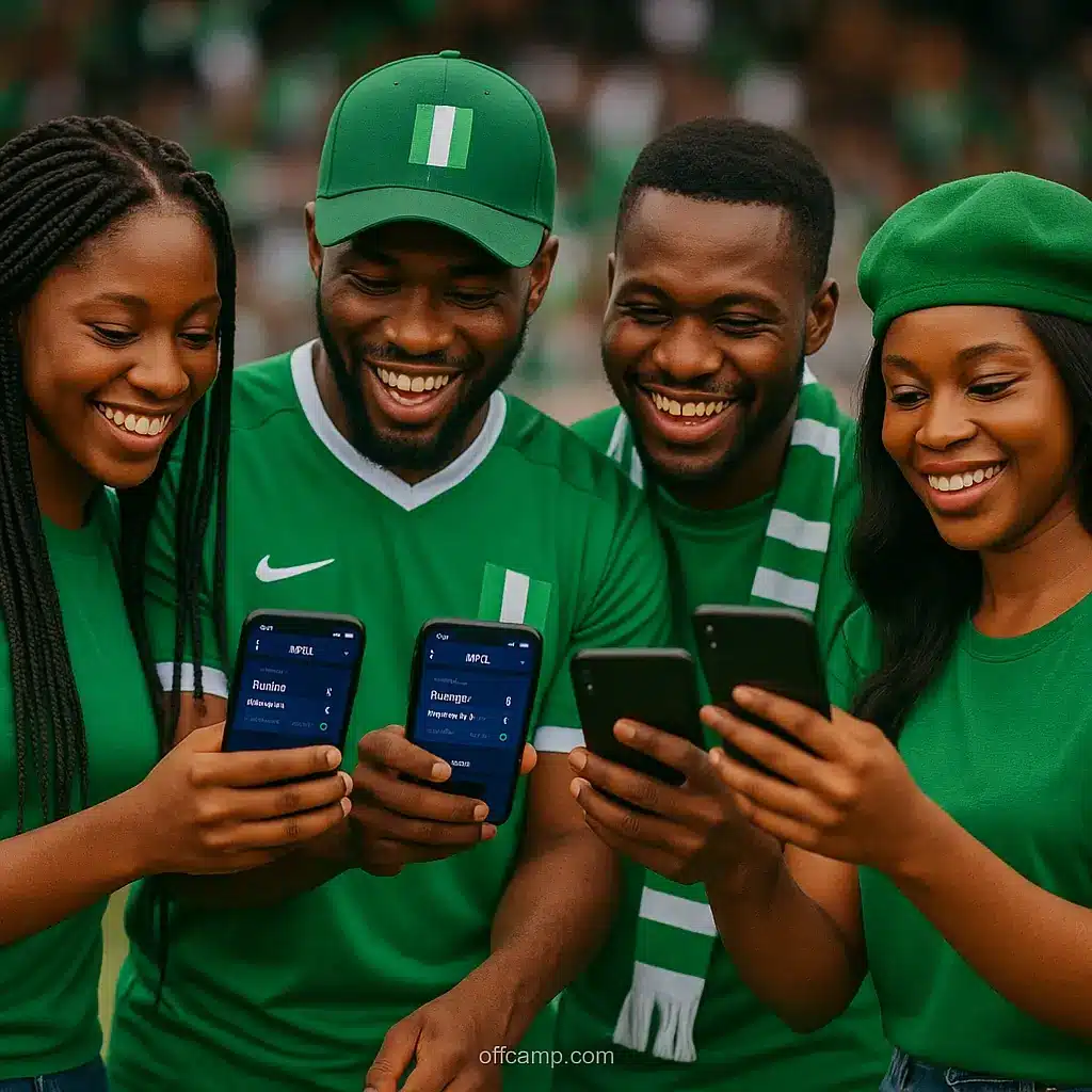 Zoom livescore mobile interface showing real-time Nigerian Premier League fixtures and match updates for football fans