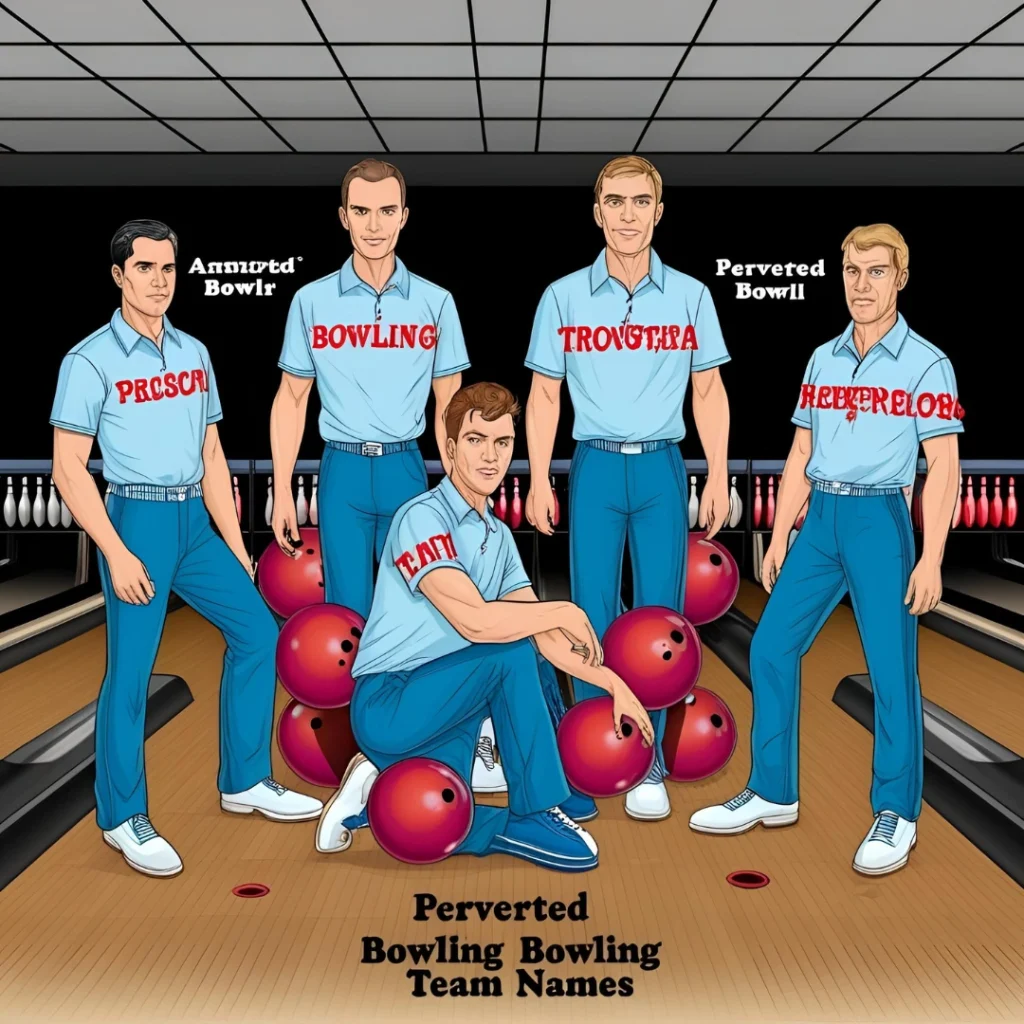 Perverted bowling team names are sure to make your squad