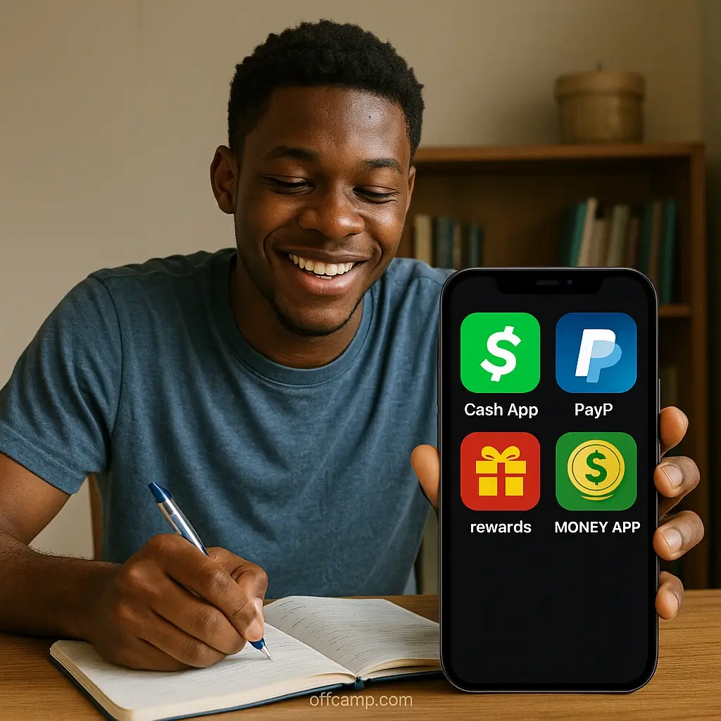 Side-by-side comparison of the best apps that pay real money in Nigeria highlighting payment methods and minimum withdrawal thresholds