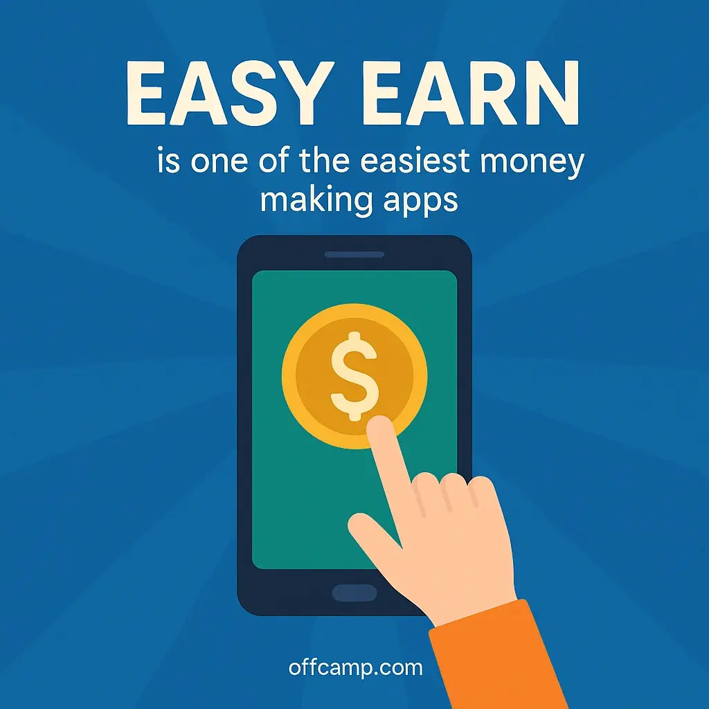 Easy Earn is one of the easiest money making apps in Nigeria