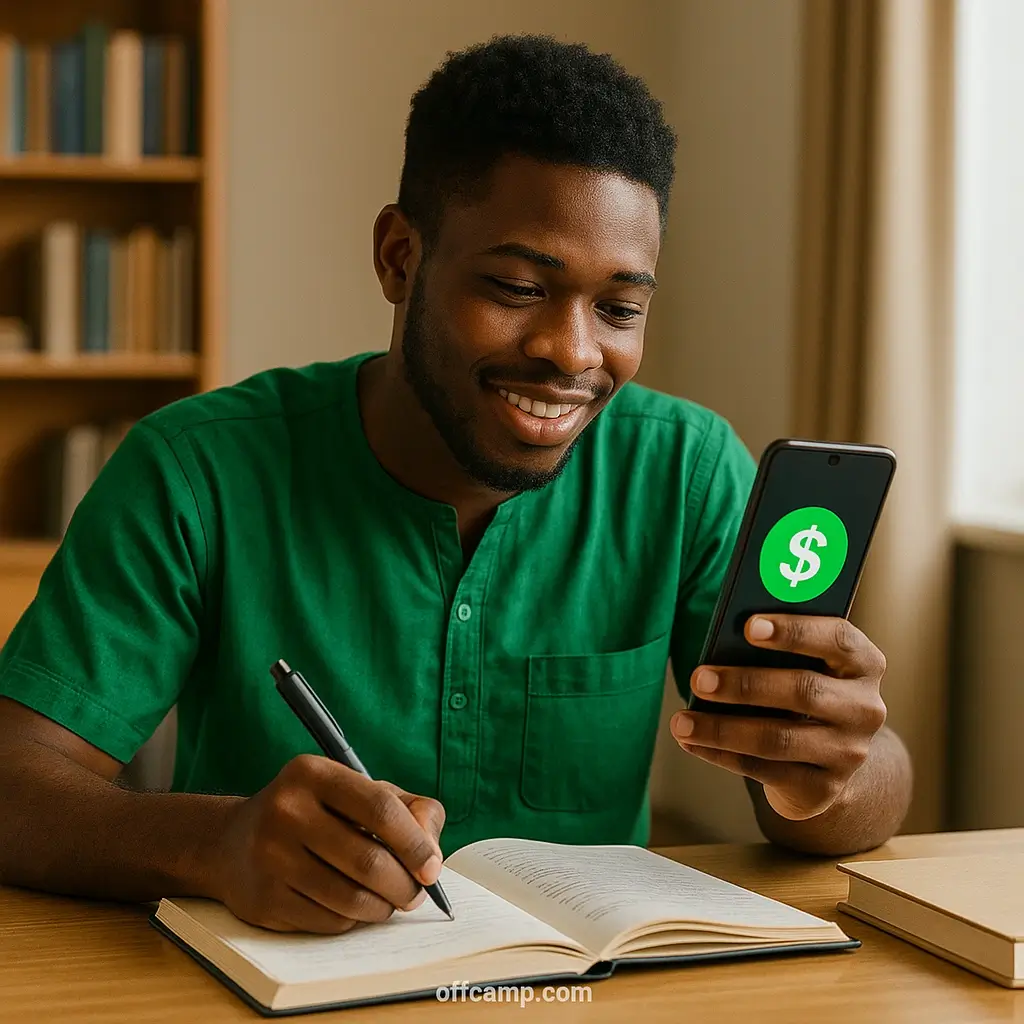 Nigerian gamer earning through skill-based games that pay real money