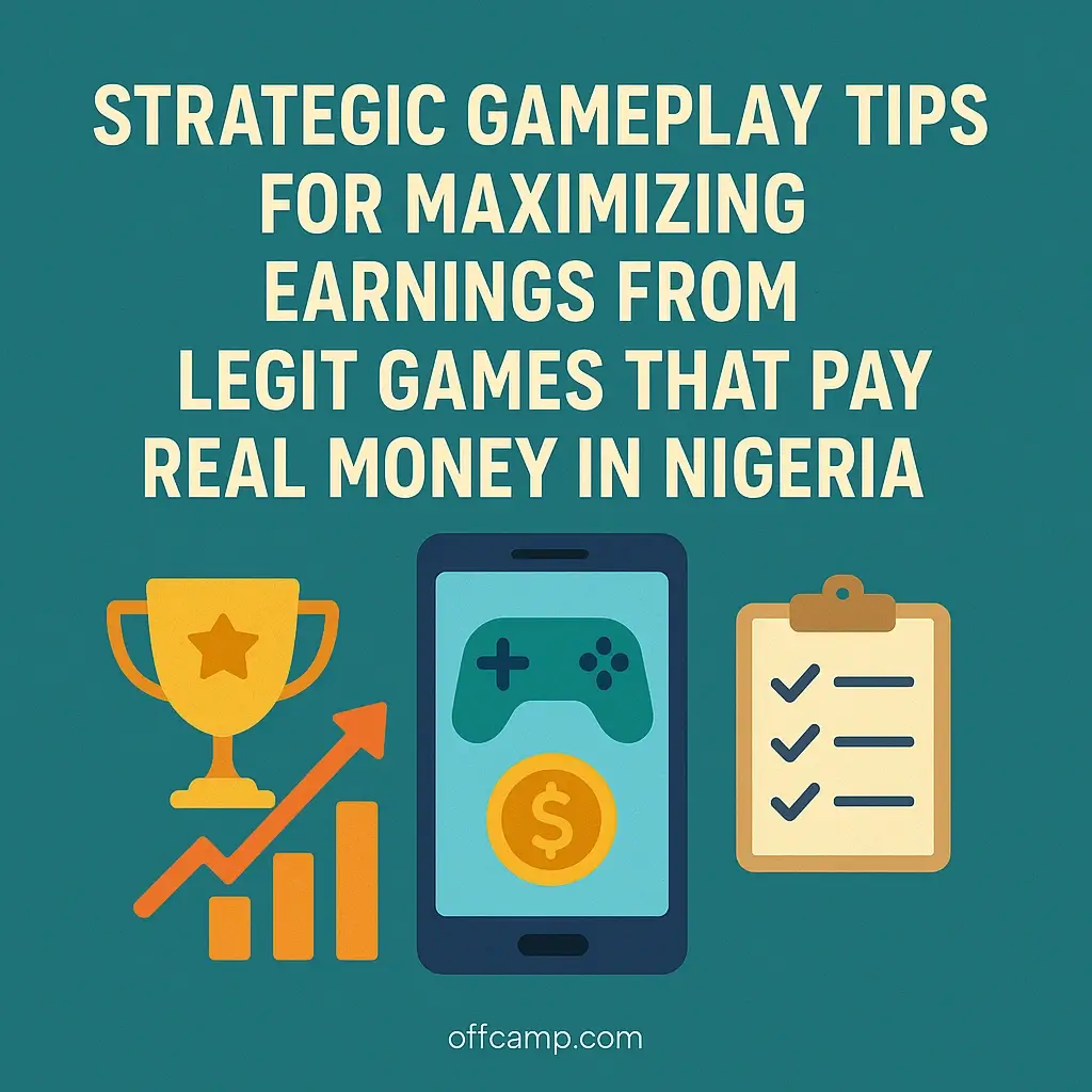 Strategic gameplay tips for maximizing earnings from legit games that pay real money in Nigeria