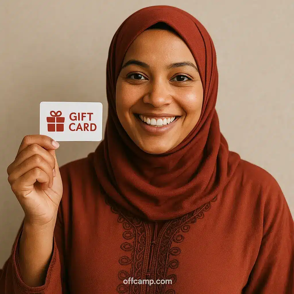 Nigerian trader selling Morocco Amazon gift card on secure exchange platform