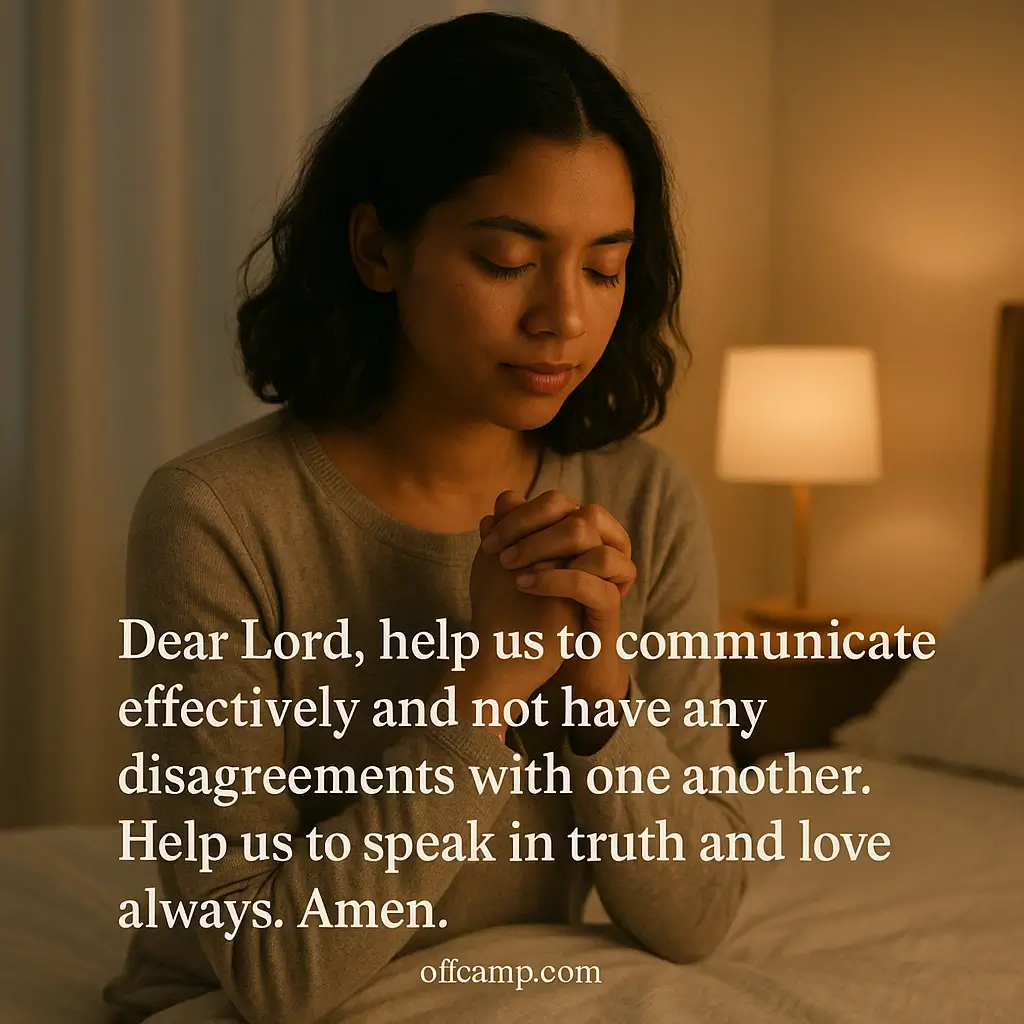 Hands folded in good night prayer for him with sunset sky background for spiritual blessing