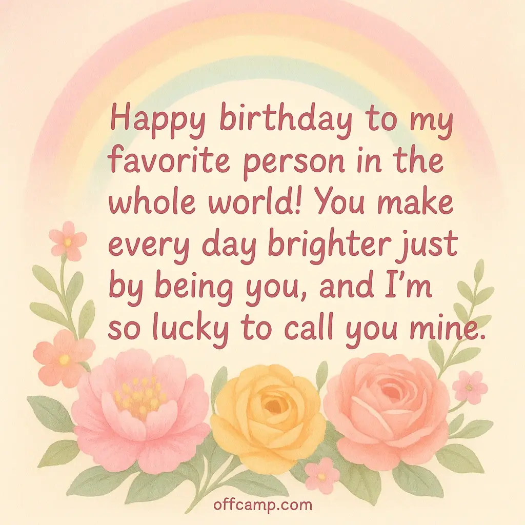 Deep Birthday Wishes for Future Spouse