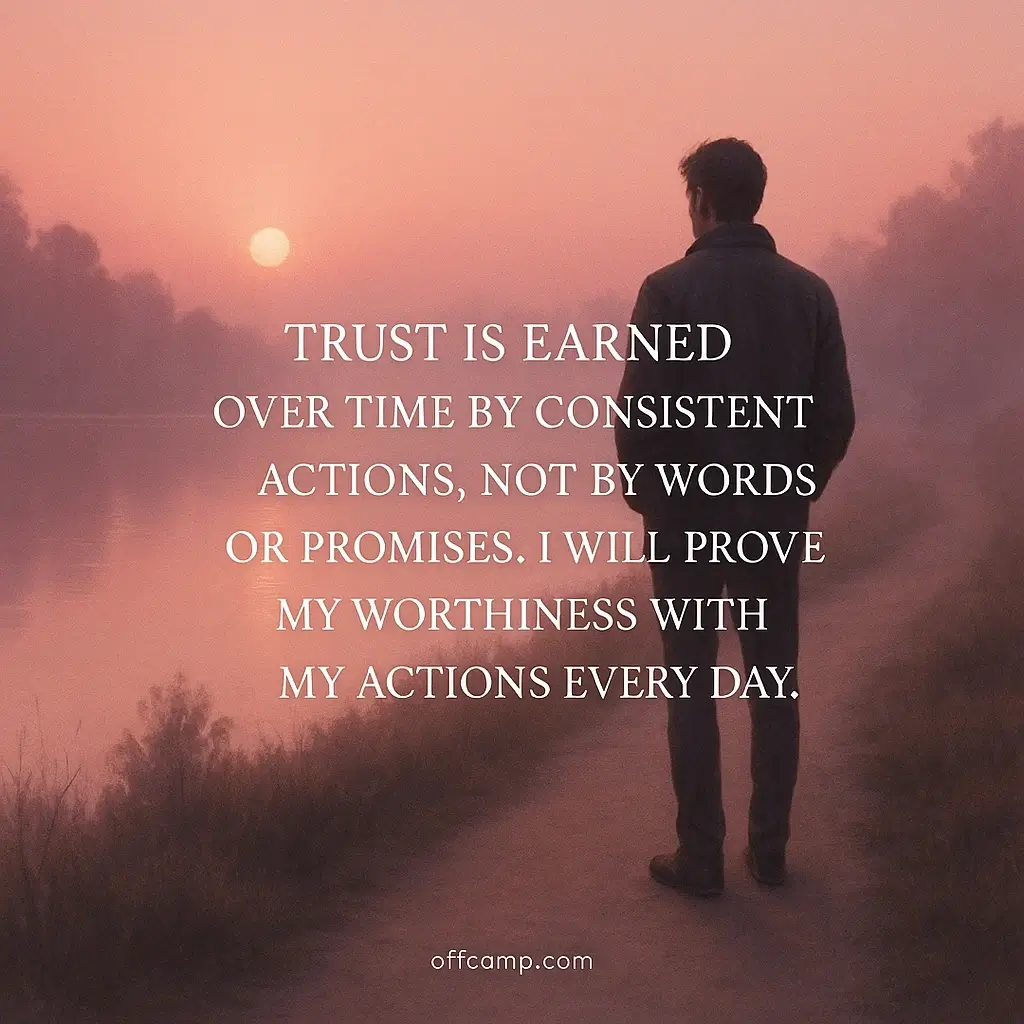 Messages About Rebuilding Trust After Lying