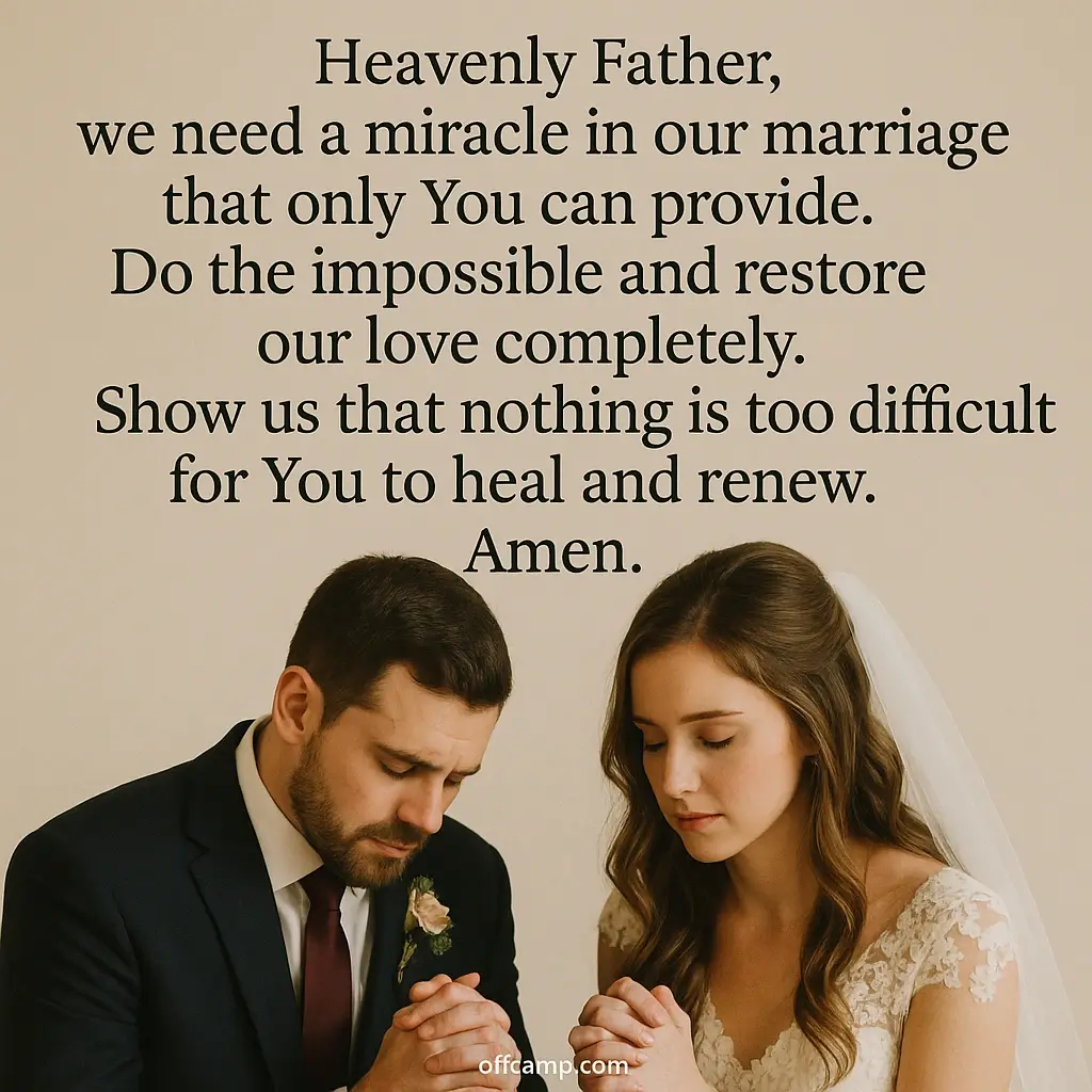 Prayers for Breakthrough and Miraculous Change